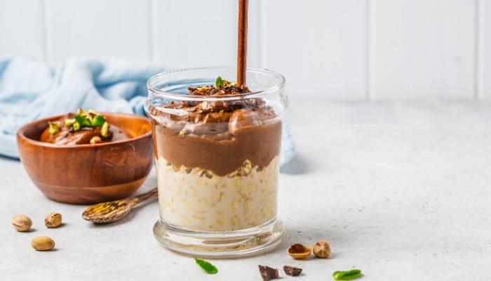 Snickers Overnight oats Recipe on healthywithjosie.com